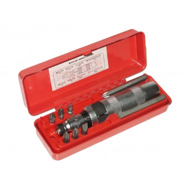 Отвертка ударно-поворотная 6предм. (SL 8,10мм PH#2,3) Alloid (ОУ-8Н)