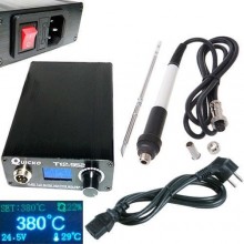 Паяльная станция QUICKO T12-952 OLED на жалах Hakko T12 108Вт с БП Паяльная станция QUICKO T12-952 OLED на жалах Hakko T12 108Вт с БП