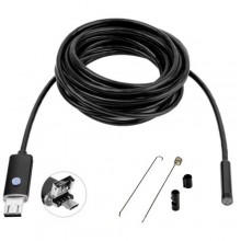 10м USB / MicroUSB камера, 5.5мм, бороскоп, эндоскоп Android 10м USB / MicroUSB камера, 5.5мм, бороскоп, эндоскоп Android