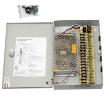Блок живлення MingHe в металевому ящику для камер CCTV, 9-кан 12 В 10 А 120 Вт