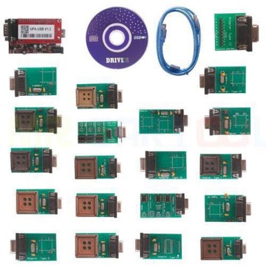 UPA USB V1.3 программатор автомобилей чип-тюнинг Eltos + 19 адаптеров