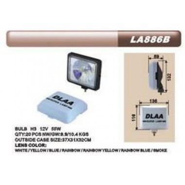 Фары DLAA 886 ВRY крышка (пара)