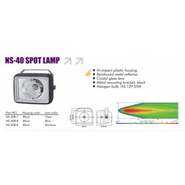 Фары SIRIUS 40 B-C King Taiwan (пара)