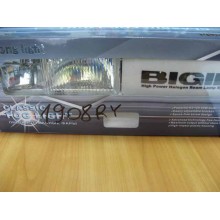 Фары STRONG LIGHT 1908 W/RY BIGIE 2х55W крышка (пара)