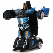 Машина-трансформер с пультом AUTOBOTS Bugatti Veyron Синяя