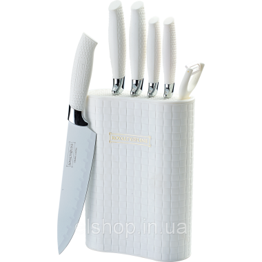 Набор ножей Royalty Line RL-6MSTW 6pcs