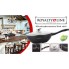 Мраморный вок с стеклянной крышкой Royalty Line RL-BW28M 28 см