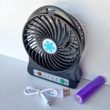 Переносной портативный вентилятор UTM Ручной и Настольний Переносной портативный вентилятор UTM Ручной и Настольний