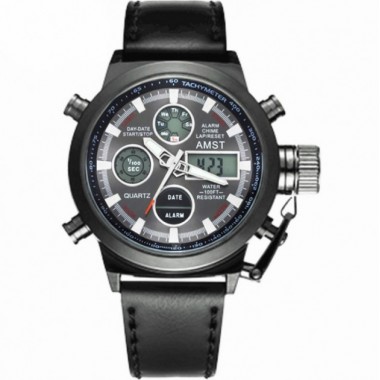 Армейские наручные часы AMST Black