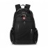 Рюкзак Travel Bag 8810 Черный универсальный с отделением для ноутбука защитой от влаги до 55 л USB AUX порт городской походной портфель 