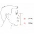 Полнолицевая панорамная маска для плавания Seagard Easybreath-II (L/XL) Розовая с креплением для камеры