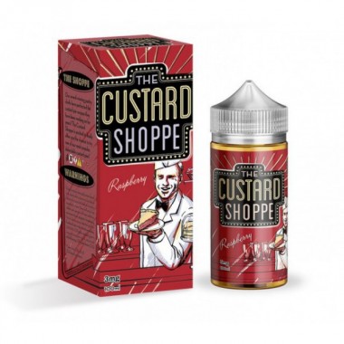 Жидкость для электронных сигарет The Custard Shoppe Raspberry 100 мл 3 мг Original