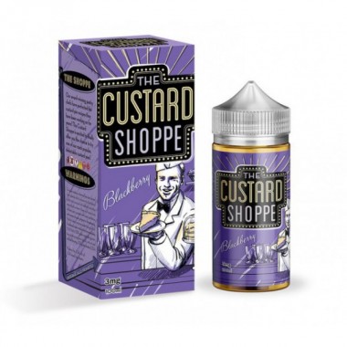 Жидкость для электронных сигарет The Custard Shoppe Blackberry 100 мл 3 мг Original