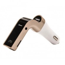 Автомобильный FM трансмиттер модулятор Car G7 Bluetooth Gold