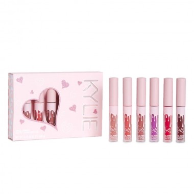Набор жидких губных помад Kylie Love Edition Микс цветов