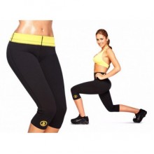 Бриджи шорты для похудения Hot Shapers, Черные с желтым Бриджи шорты для похудения Hot Shapers, Черные с желтым
