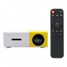 Портативный мини проектор LED Projector UTM YG-300 White/Yellow Портативный мини проектор LED Projector UTM YG-300 White/Yellow