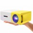Портативный мини проектор LED Projector UTM YG-300 White/Yellow