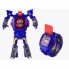 Детская игрушка Robot Watch часы робот трансформер 2 в 1 Blue