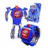 Детская игрушка Robot Watch часы робот трансформер 2 в 1 Blue
