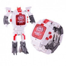 Детская игрушка Robot Watch часы робот трансформер 2 в 1 White Детская игрушка Robot Watch часы робот трансформер 2 в 1 White