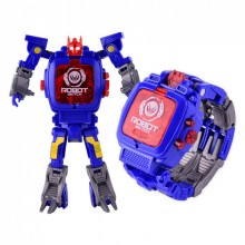 Детская игрушка Robot Watch часы робот трансформер 2 в 1 Blue Детская игрушка Robot Watch часы робот трансформер 2 в 1 Blue