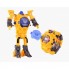 Детская игрушка Robot Watch часы робот трансформер 2 в 1 Yellow