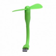 Портативный гибкий USB вентилятор UTM Зеленый Портативный гибкий USB вентилятор UTM Зеленый