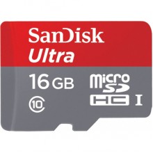 Карта памяти TF CARD SanDisk Ultra 16 GB