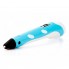 3D ручка PEN-2 UTM c LCD дисплеем и набором пластика Синяя