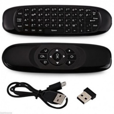 Аэромышь с клавиатурой Air Mouse UTM I8 Black