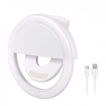 Селфи-кольцо USB Selfie Ring Light White